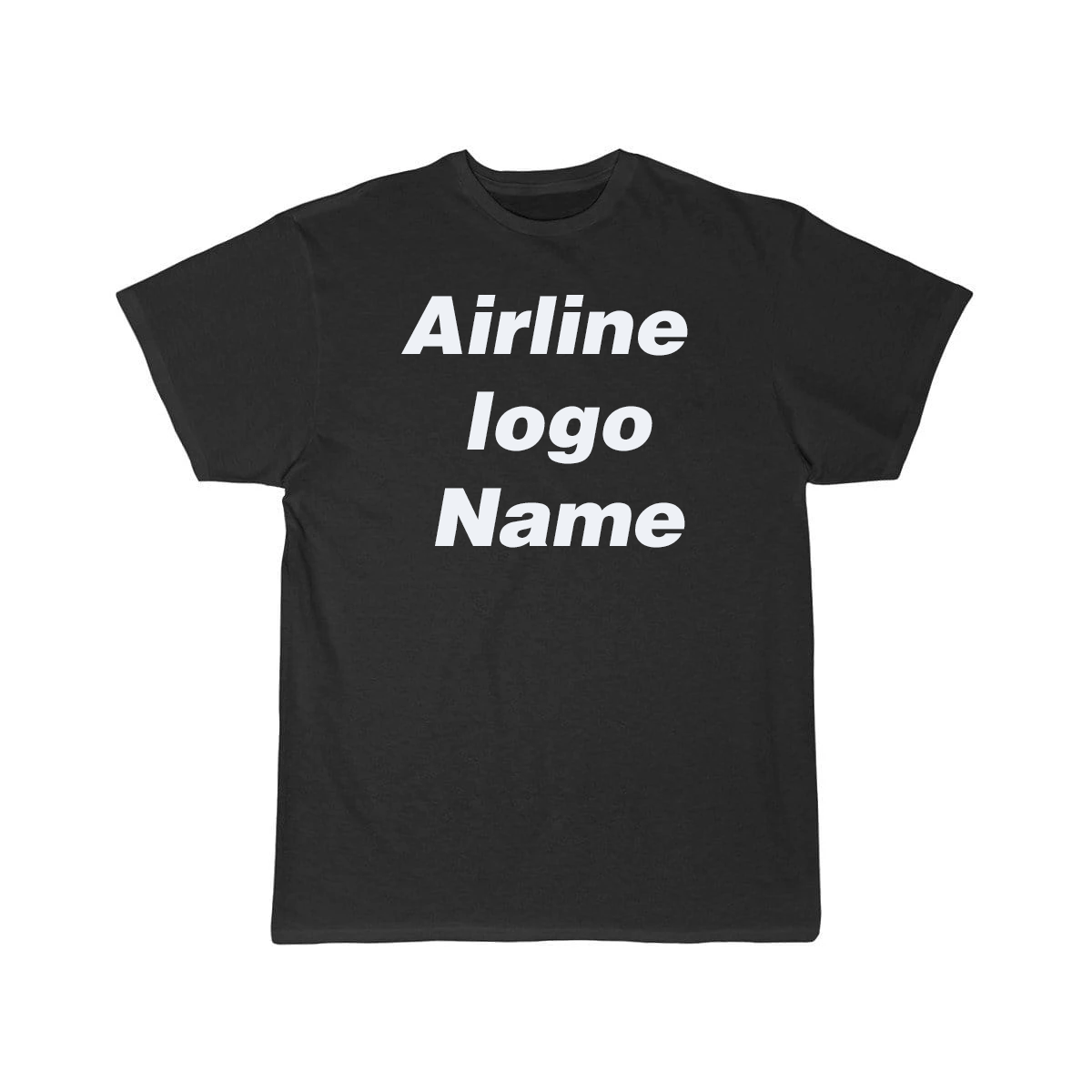 AIRLINE CUSTOMISED LOGO T-SHIRT