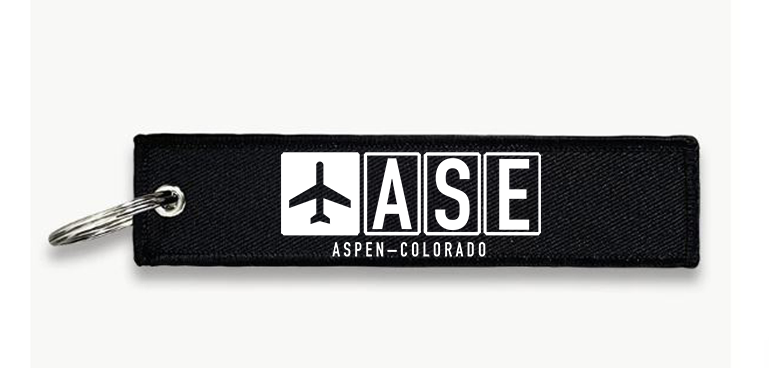 ASE AIRPORT KEY CHAIN