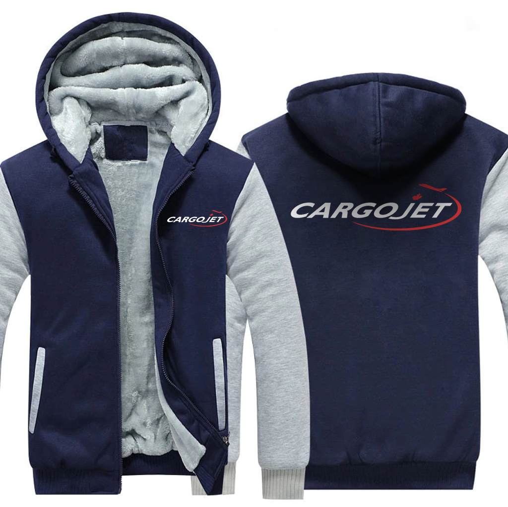 CARGO JET AIRLINES JACKETS FLEECE SWEATSHIRT