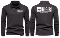 Thumbnail for BGR AIRPORT LONG SLEEVE POLO