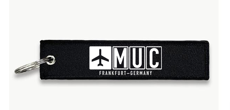 MUC AIRPORT KEY CHAIN