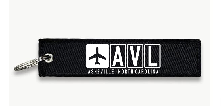 AVL AIRPORT KEY CHAIN