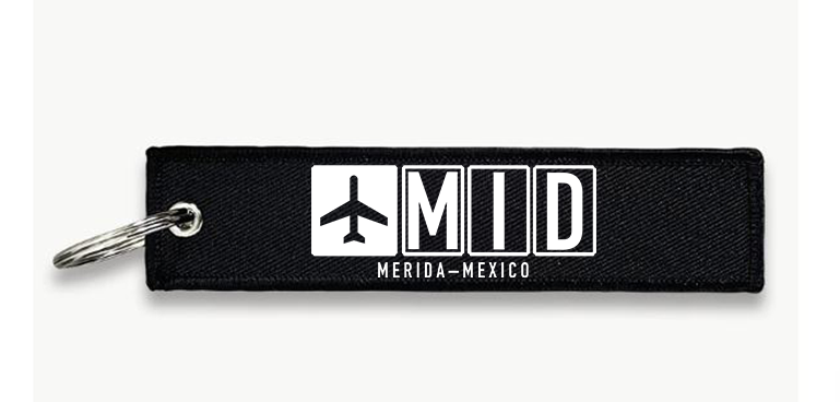 MID AIRPORT KEY CHAIN