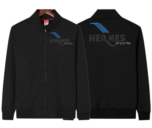 HERMES AIRLINES FLEECE JACKET