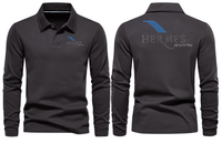 Thumbnail for HERMES AIRWAYS LONG SLEEVE  POLO