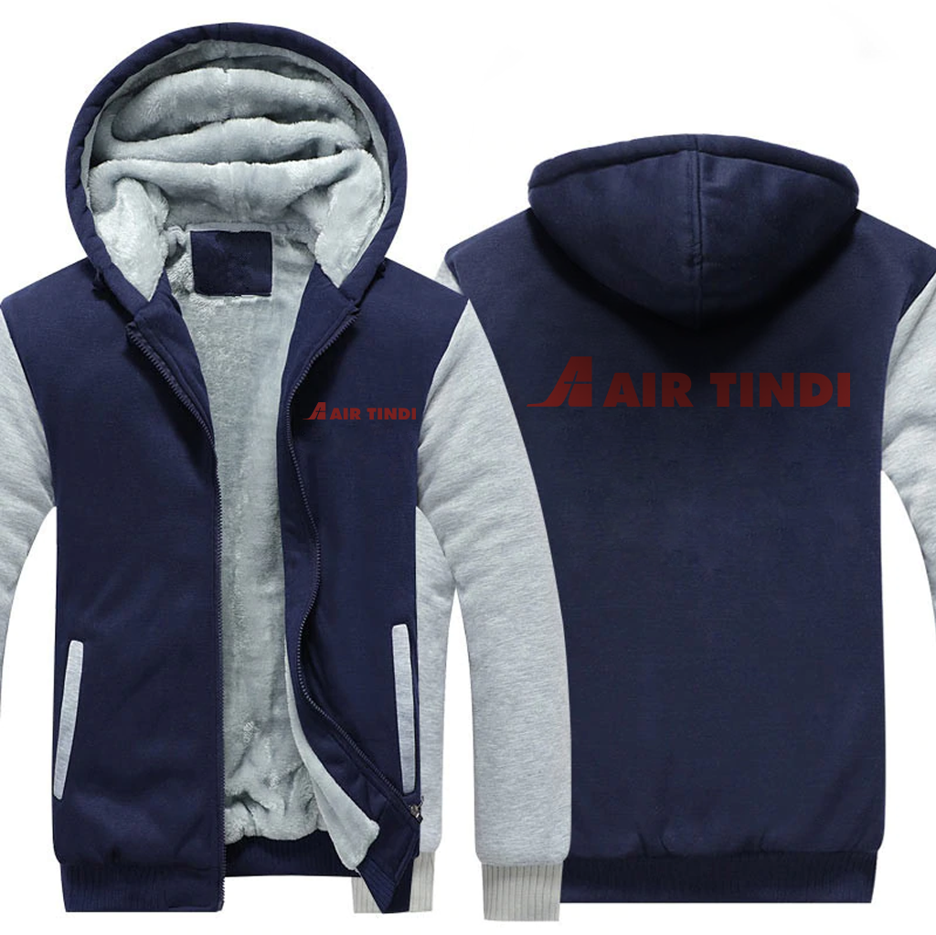 AIR TINDI AIRLINES  JACKETS FLEECE SWEATSHIR