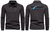 Thumbnail for TUCSON AIRPORT LONG SLEEVE  POLO