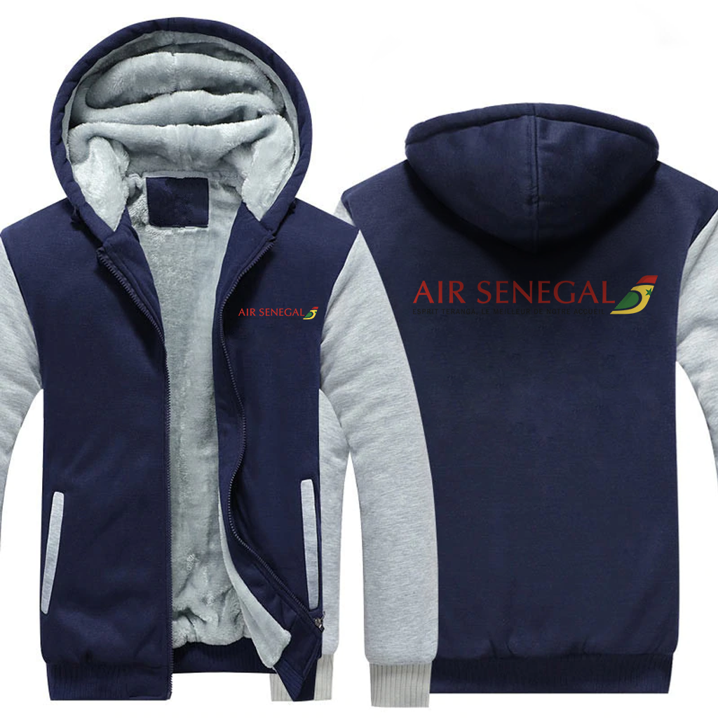 SENEGAL AIRLINES JACKETS FLEECE SWEATSHIRT