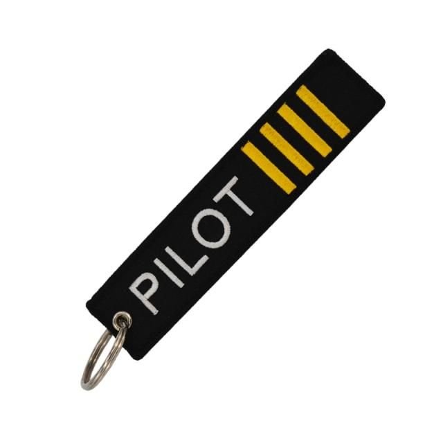 1PC NEW EMBROIDERY PILOT KEYCHAINS - PILOTSX