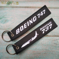 Thumbnail for 2 PC BOEING 747 FASHION TRINKET KEYCHAIN PHONE STRAP AVIATION RED KEY CHAINS - PILOTSX