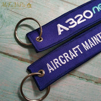 Thumbnail for 2 PCS 320 NEO EMBROIDERY KEY CHAIN - PILOTSX