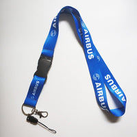 Thumbnail for 2 PCS BLUE AIRBUS A310 SLEUTELHANGE CESSNA KEYCHAIN AIRBUS NECK STRAP - PILOTSX