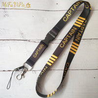 Thumbnail for 2 PCS CAPTAIN CHAVEIRO FASHION TRINKET NECK STRAP KEYCHAIN - PILOTSX