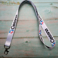 Thumbnail for 2 PCS CESSNA LANYARDS NECK STRAP PILOT CHAVEIRO KEYCHAIN - PILOTSX