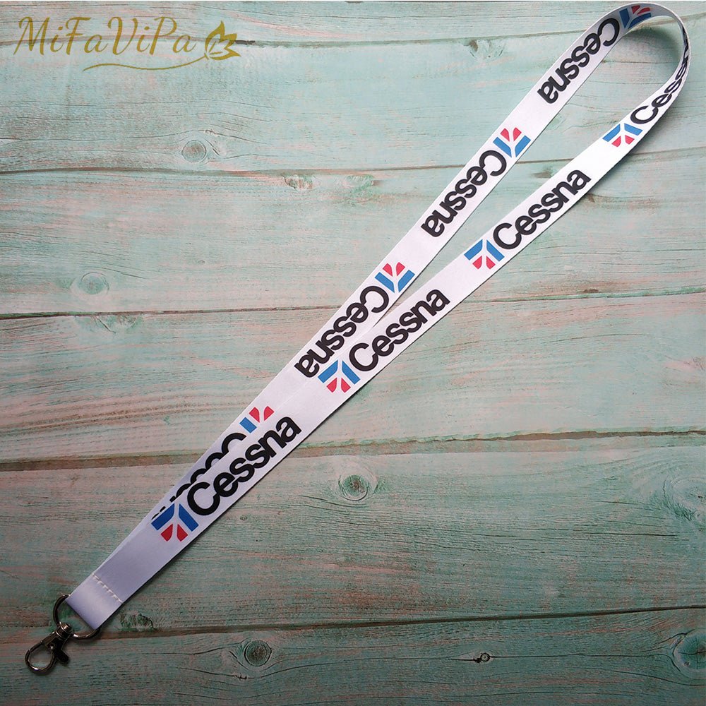 2 PCS FASHION TRINKET CESSNA LANYARDS NECK STRAP - PILOTSX