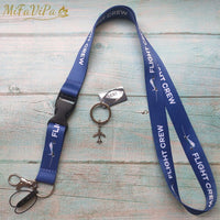 Thumbnail for 2 PCS FLIGHT CREW LANYARD SLEUTELHANGE KEYCHAIN AIRBUS NECK STRAP - PILOTSX