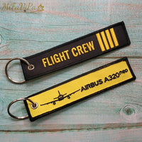 Thumbnail for 2 PCS/LOT BOEING A320 EMBROIDERY KEY CHAINS - PILOTSX