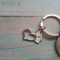 Thumbnail for 20 PCS HEART PANDENT KEYCHAIN I AM A NURSE - PILOTSX