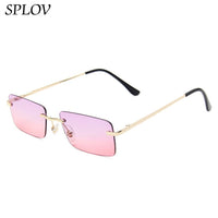 Thumbnail for 2021 LUXURY SMALL RIMLESS MEN WOMEN SUNGLASSES - PILOTSX