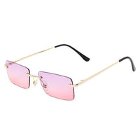 Thumbnail for 2021 LUXURY SMALL RIMLESS MEN WOMEN SUNGLASSES - PILOTSX