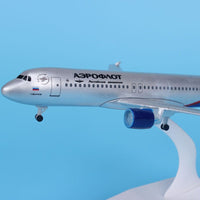 Thumbnail for 20CM AEROFLOT RUSSIAN AIRCRAFT MODEL DIECAST METAL MODEL AIRPLANES 16CM A330 1:400 A380 AIRBUS AIRPLANE MODEL TOY PLANE GIFT - PILOTSX