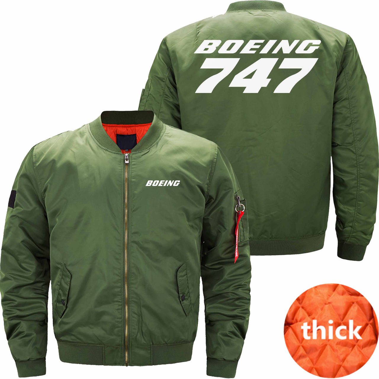 Boeing 747 Ma-1 Bomber Jacket Flight Jacket Aviator Jacket THE AV8R