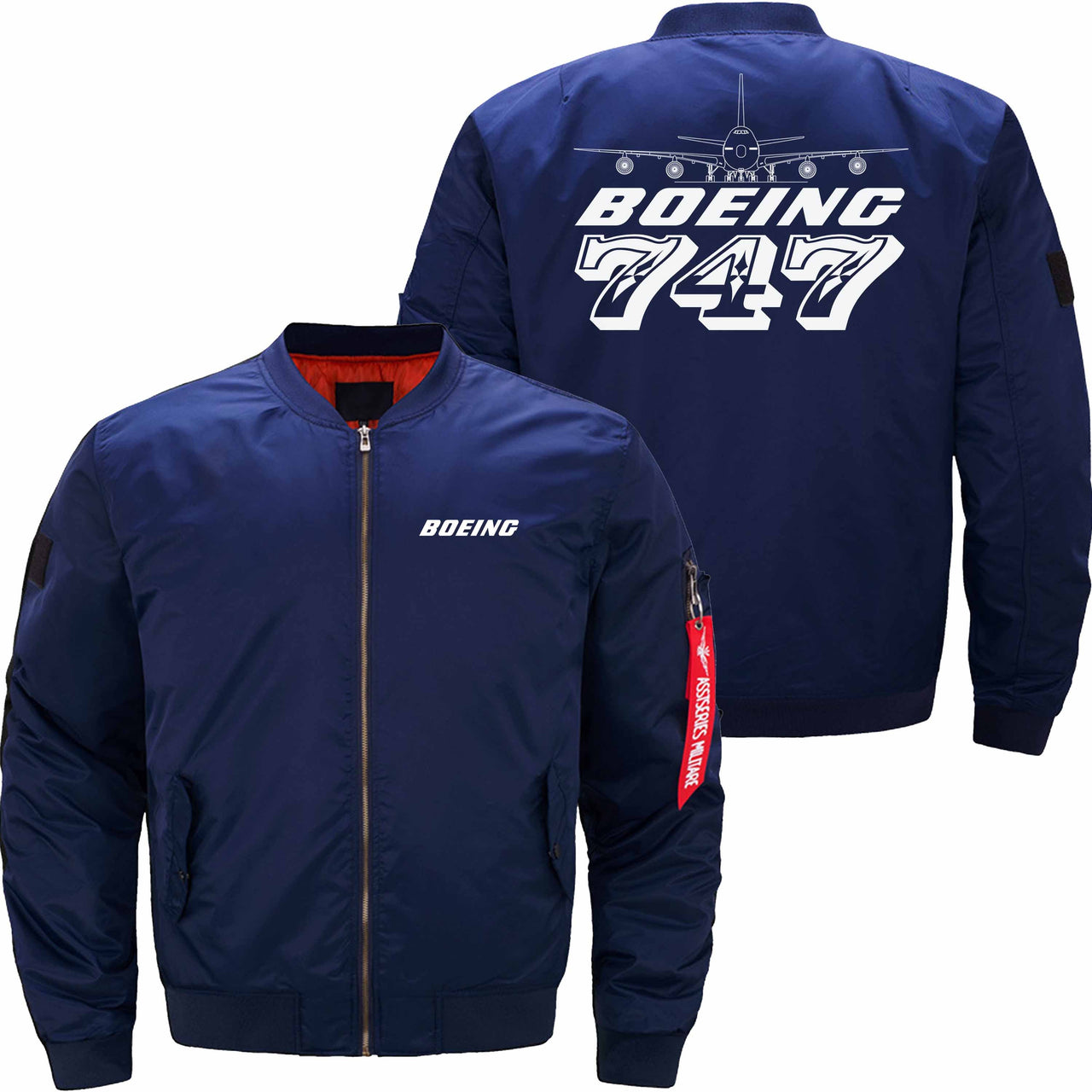 Boeing 747 Ma-1 Bomber Jacket Flight Jacket Aviator Jacket THE AV8R