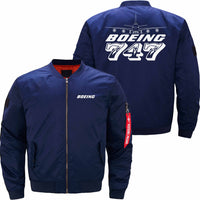 Thumbnail for Boeing 747 Ma-1 Bomber Jacket Flight Jacket Aviator Jacket THE AV8R