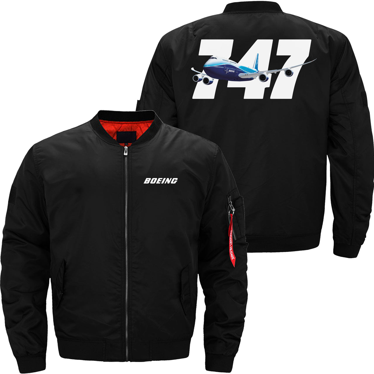 Boeing 747 Ma-1 Bomber Jacket Flight Jacket Aviator Jacket THE AV8R