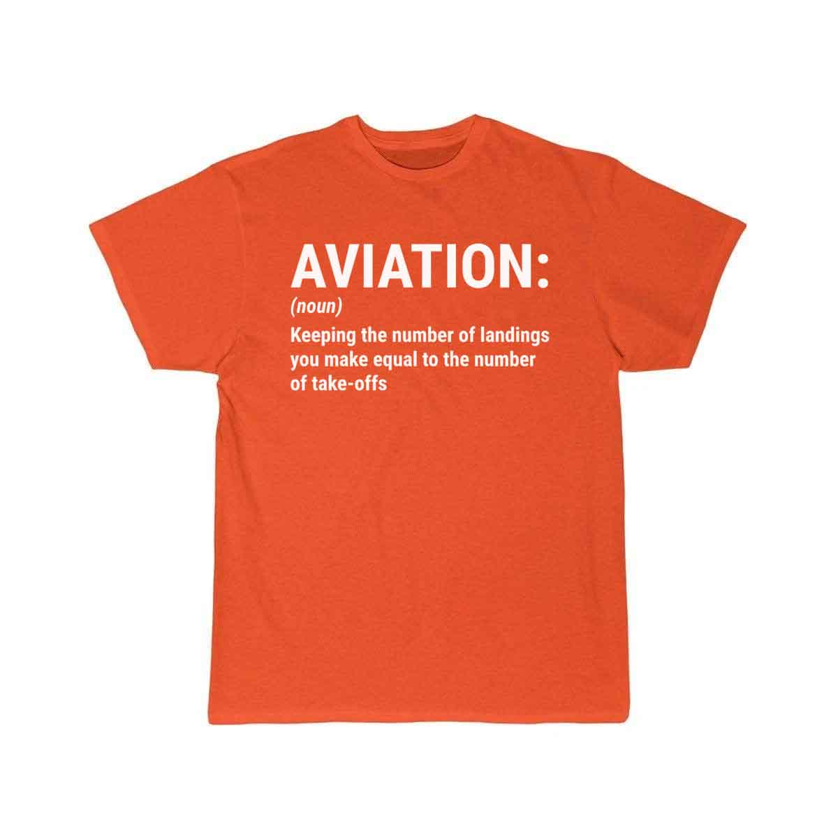 Funny Aviation Definition Pilot Gift T-shirt T-SHIRT THE AV8R