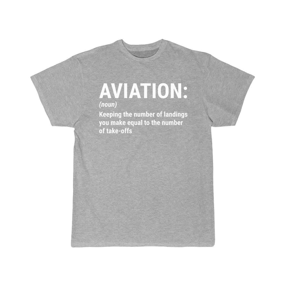 Funny Aviation Definition Pilot Gift T-shirt T-SHIRT THE AV8R