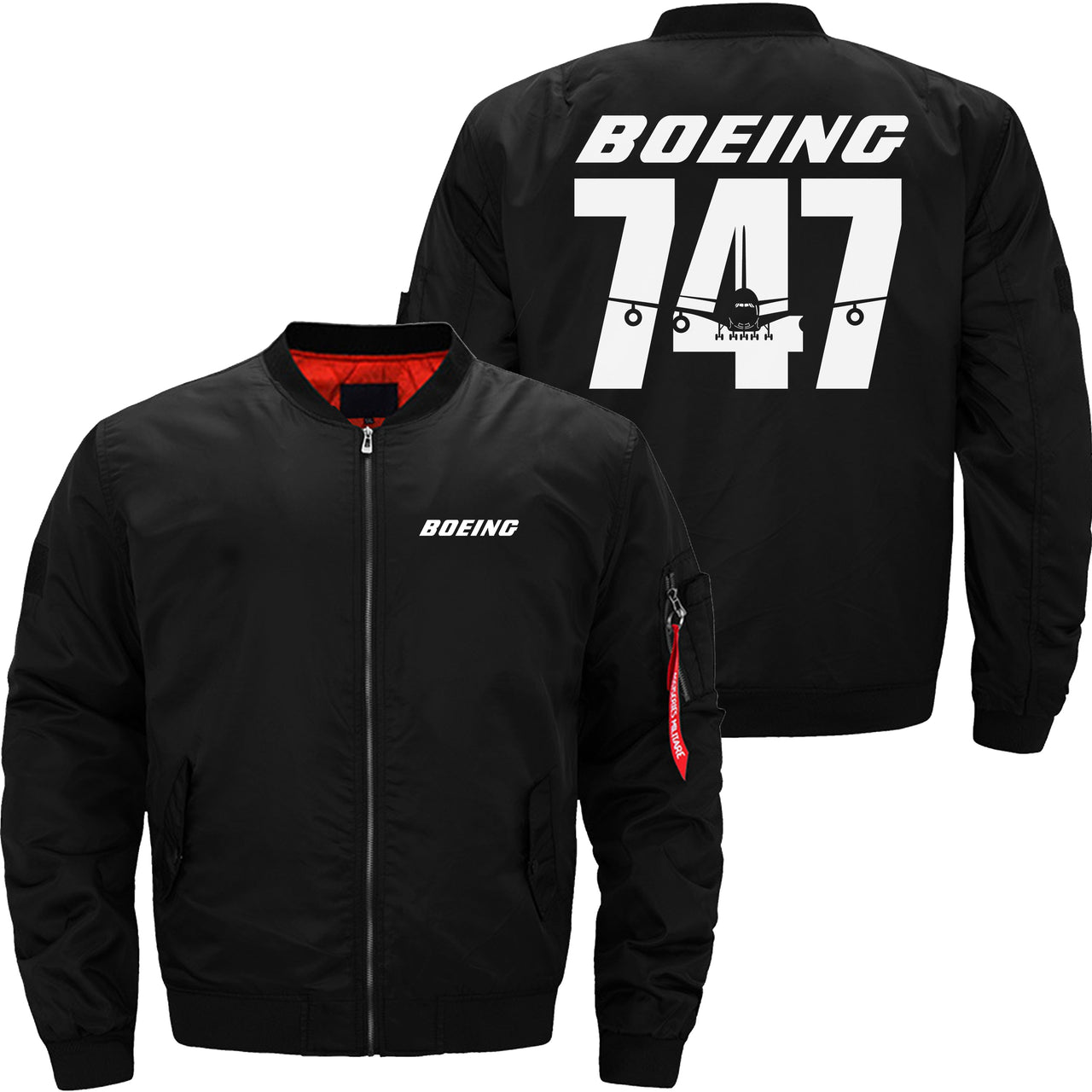 Boeing 747 Ma-1 Bomber Jacket Flight Jacket Aviator Jacket THE AV8R