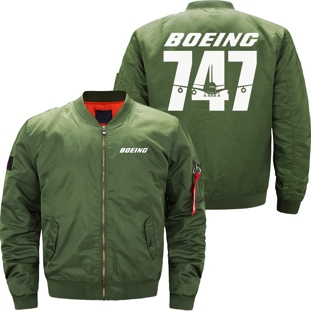 Boeing 747 Ma-1 Bomber Jacket Flight Jacket Aviator Jacket THE AV8R