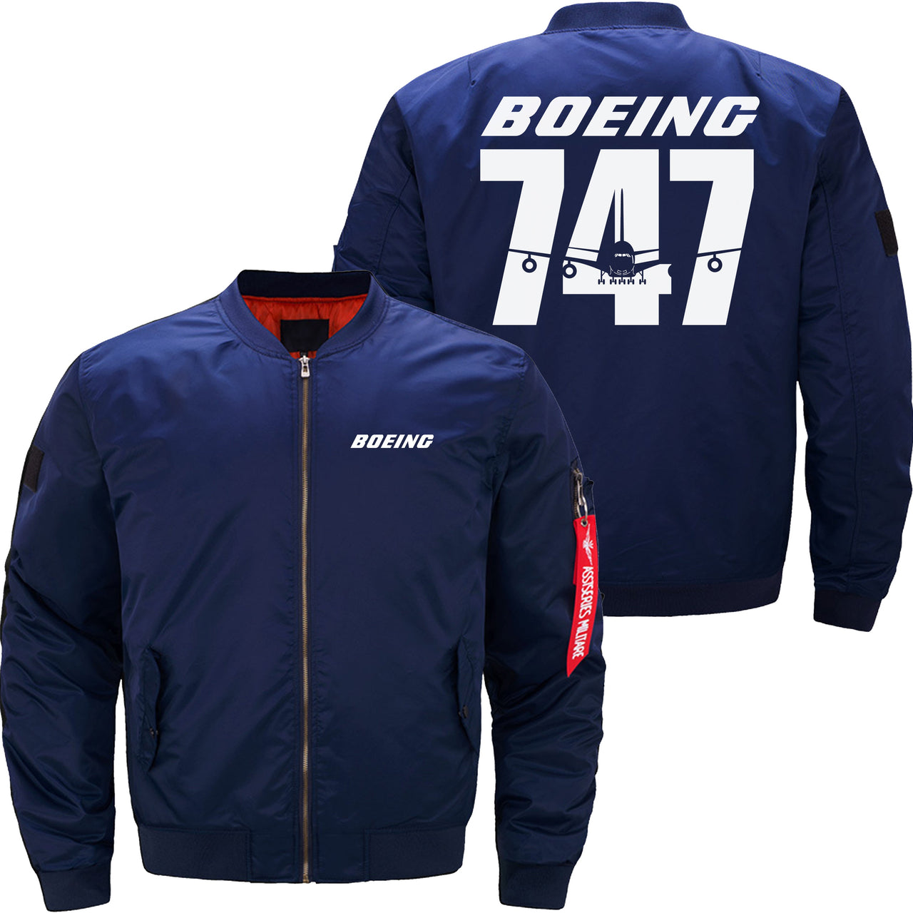 Boeing 747 Ma-1 Bomber Jacket Flight Jacket Aviator Jacket THE AV8R