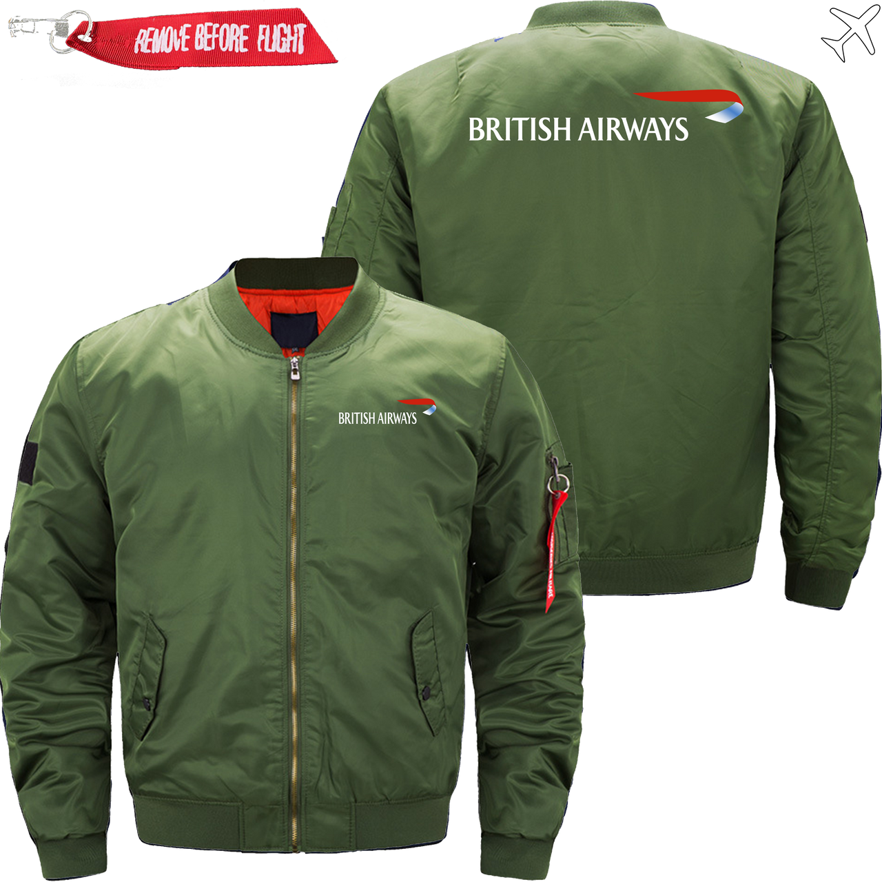 BRITISH AIRLINES MA1 JACKET THE AV8R