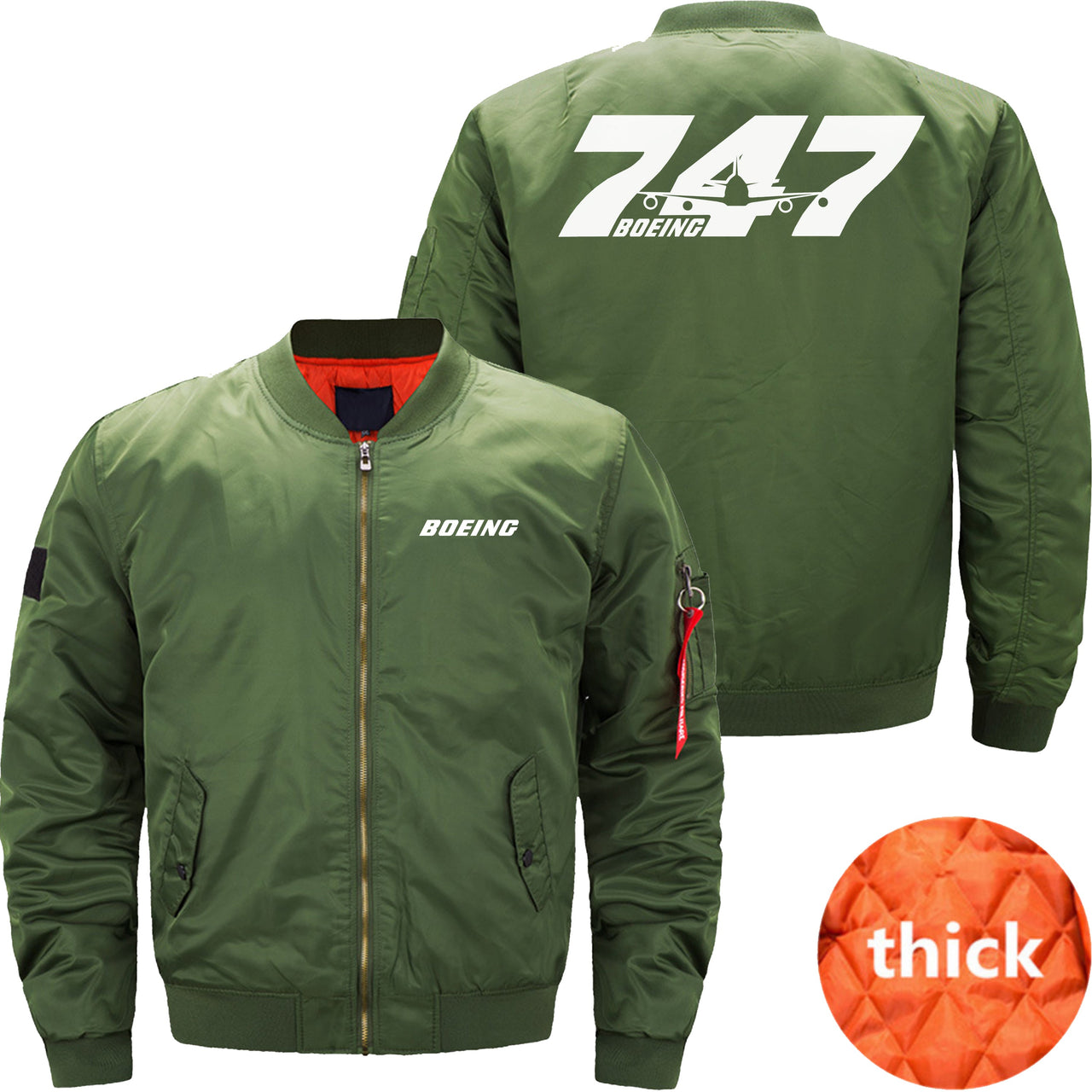 Boeing 747 Ma-1 Bomber Jacket Flight Jacket Aviator Jack THE AV8R