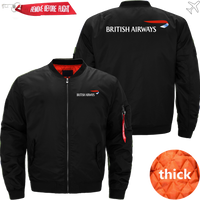 Thumbnail for BRITISH AIRLINES MA1 JACKET THE AV8R