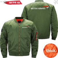 Thumbnail for BRITISH AIRLINES MA1 JACKET THE AV8R