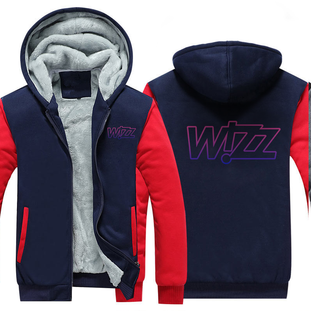 AIR WIZZ AIRLINES JACKETS FLEECE SWEATSHIRT 6