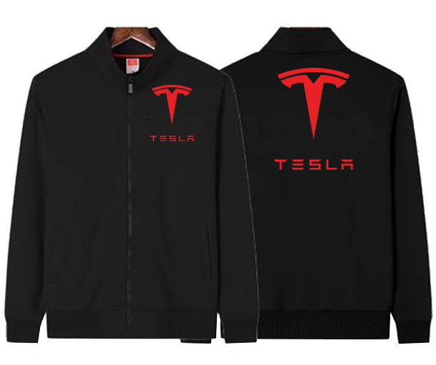 TESLA AUTOMOBILE FLEECE JACKET