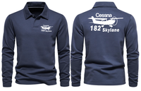 Thumbnail for CESSNA 182 LONG SLEEVE  POLO