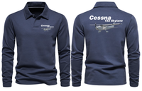 Thumbnail for CESSNA 182 LONG SLEEVE  POLO