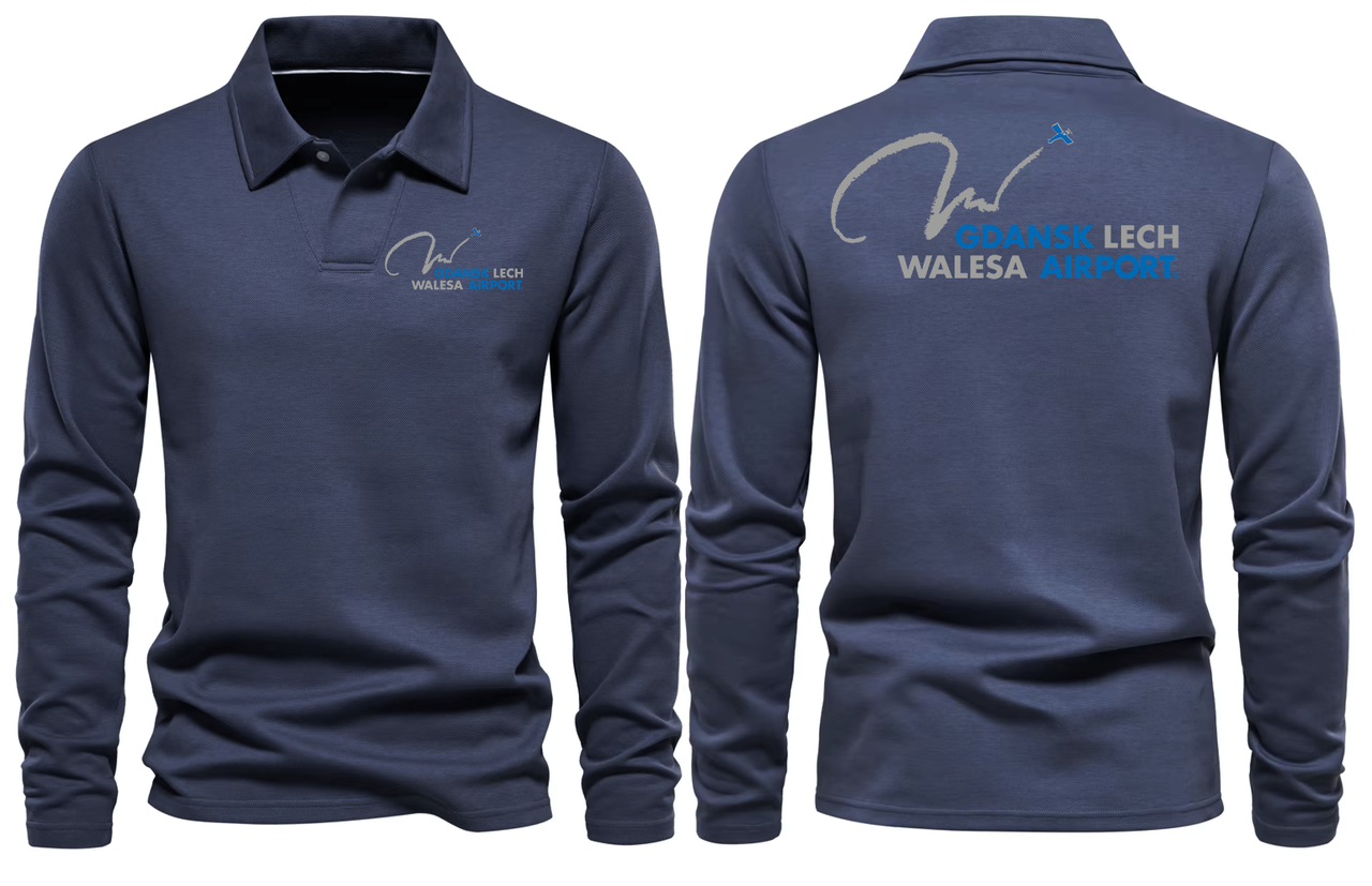LECH WALESIA AIRPORT LONG SLEEVE  POLO