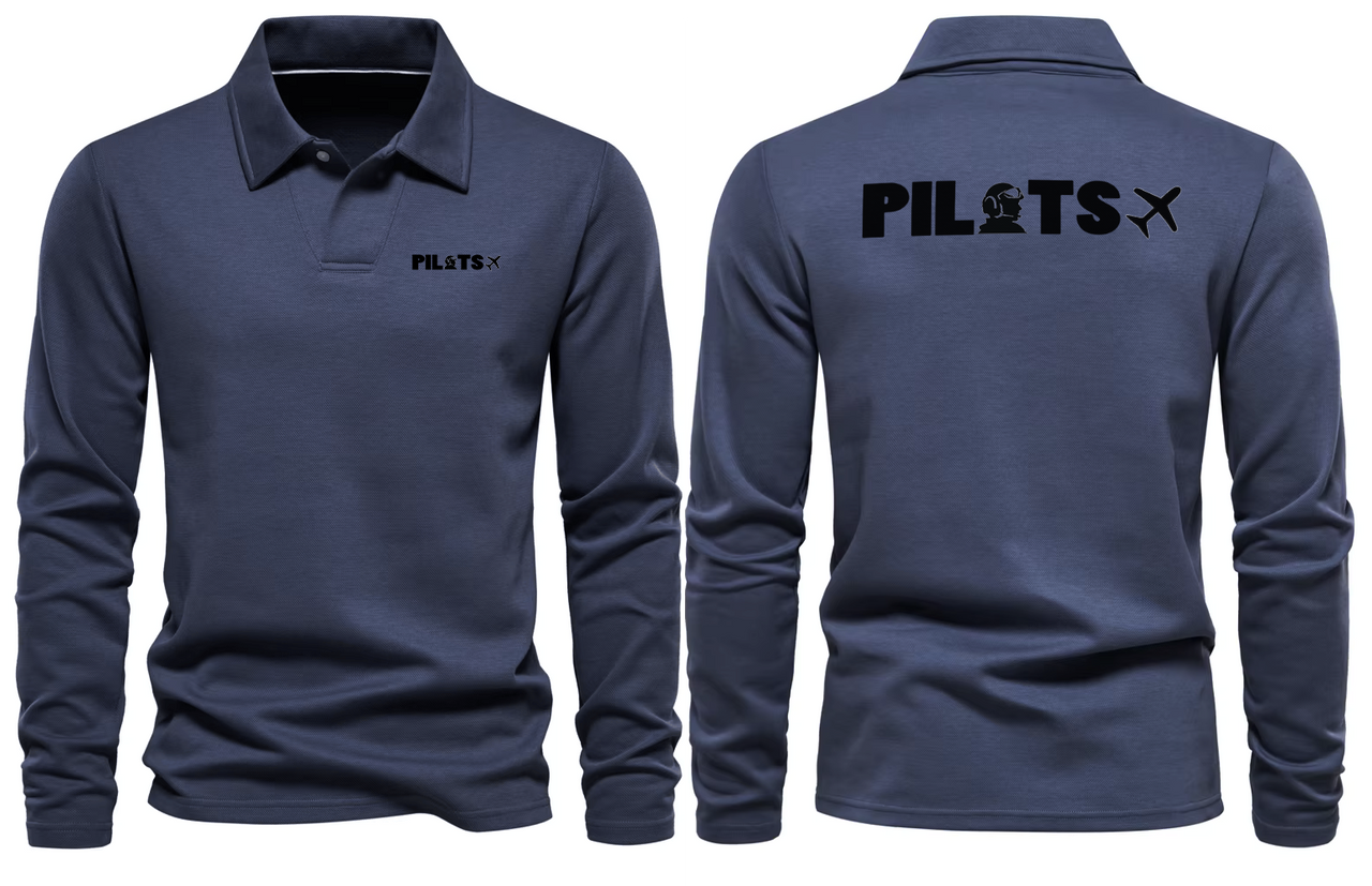 PILOTS LONG SLEEVE  POLO