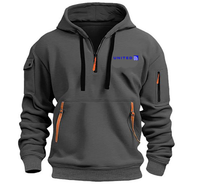 Thumbnail for UNITED AIRWAYS AIRLINE HOODED JACKET PULLOVER