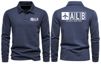 Thumbnail for ALB AIRPORT LONG SLEEVE POLO
