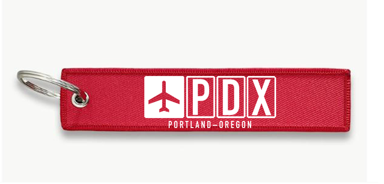 PDX AIRPORT KEY CHAIN
