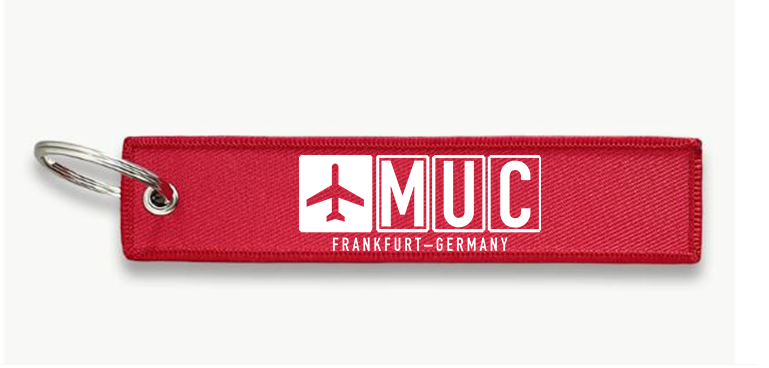 MUC AIRPORT KEY CHAIN