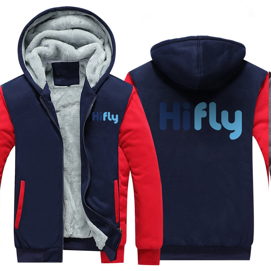 HIFLY AIRLINES JACKETS FLEECE SWEATSHIRT