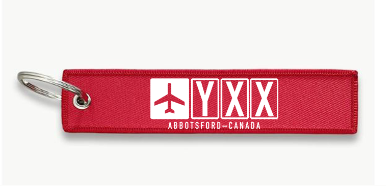 YXX AIRPORT KEY CHAIN